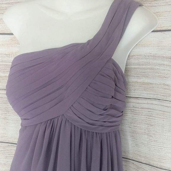 Bill Levkoff purple prom dress sz 12 - Picture 2 of 8